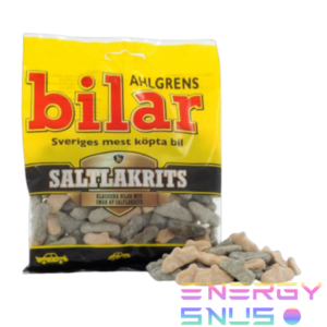 Ahlgrens Bilar Saltlakrits 100g godteri