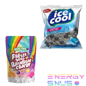 Energy Snus Ice Cool & Freeze Candy Duo Pack