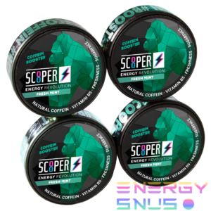 SCOOPER Energy Fresh Mint 4 Pack