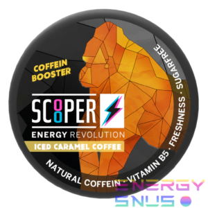 SCOOPER Energy Iced Carmel Coffee