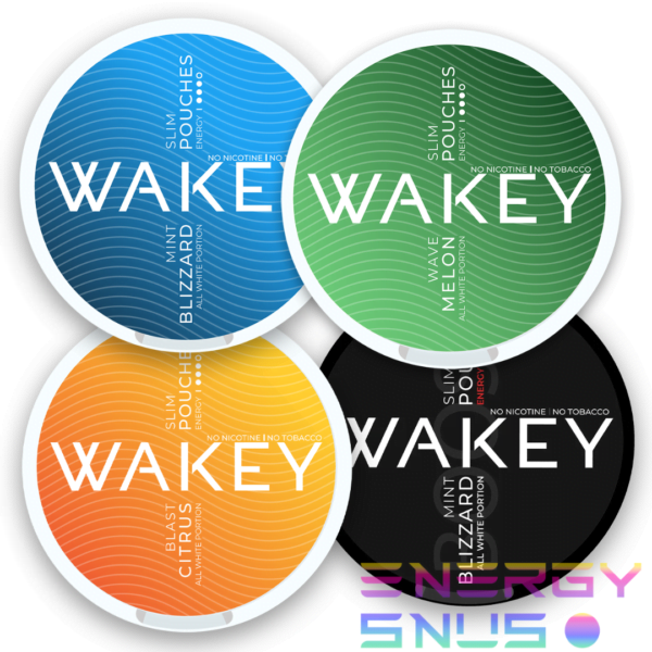 Wakey Energy Pouches Mega Trial 4 Pack