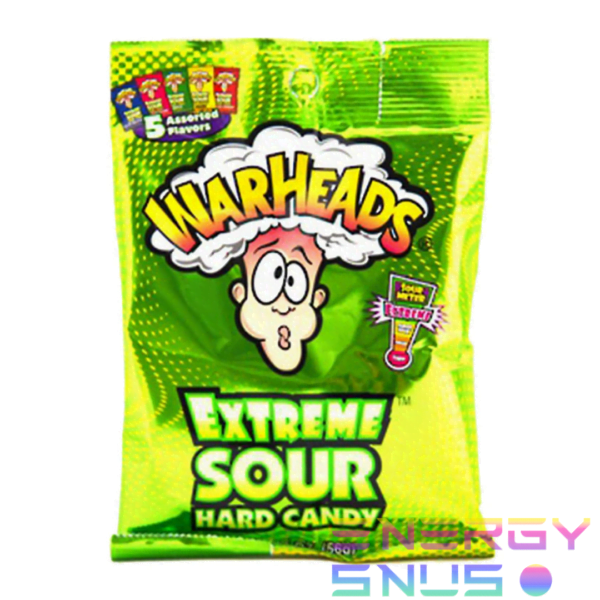 Warheads Extreme Sour Hard Candy Beutel 56 g