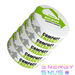 Kickup Original Compact Energy Snus 5pack