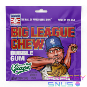 Big League Chew Grape Bubble Gum Flavor
