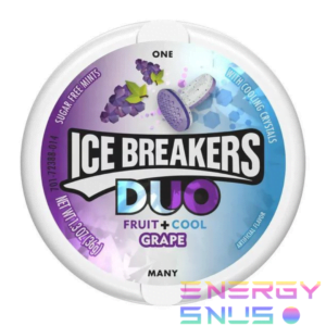 Ice Breakers Duo Fruit Plus Cool Grape Sugar Free Breath Mints