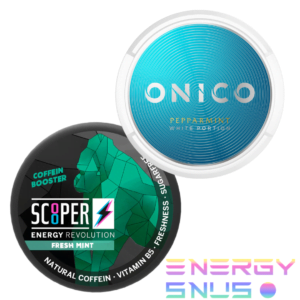 Fresh Double Mint Onico & Scooper Snus Pouches Duo Mixpack