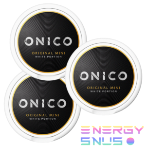Onico Original Mini White Portion Triple Pack