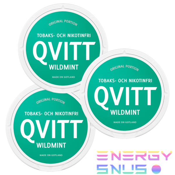 QVITT WildMint Original Portion Triple Pack