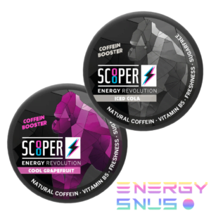 Scooper Energy Snus Grapefruit Cola Duo Mixpack
