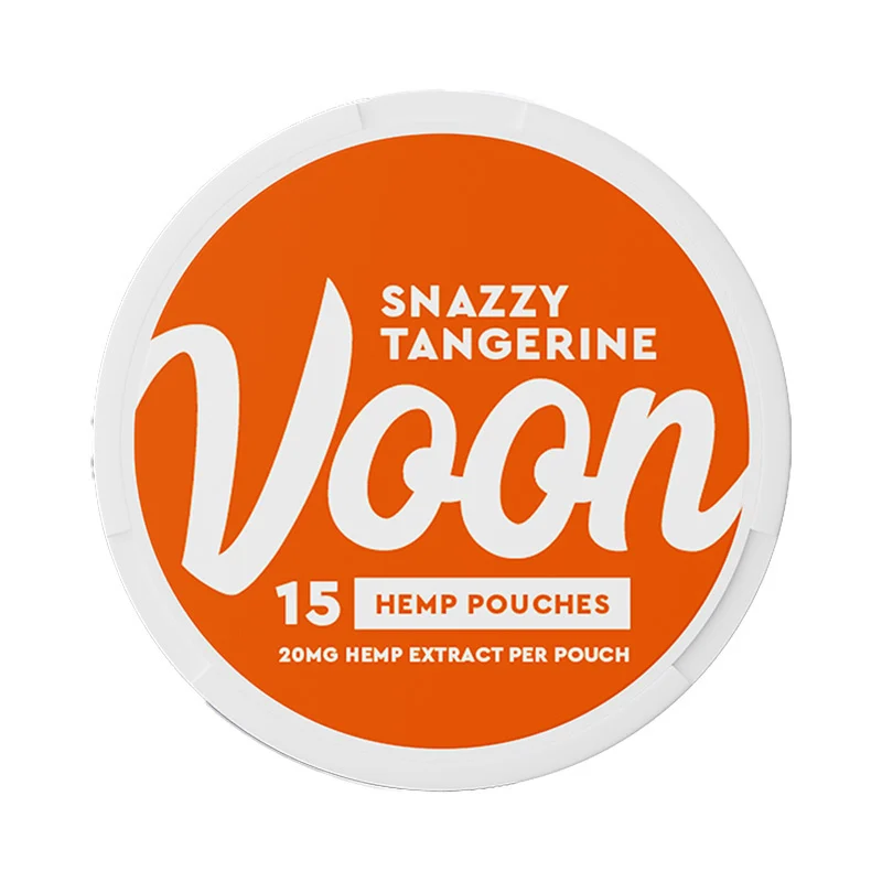 Voon Snazzy Tangerine CBD Pouches