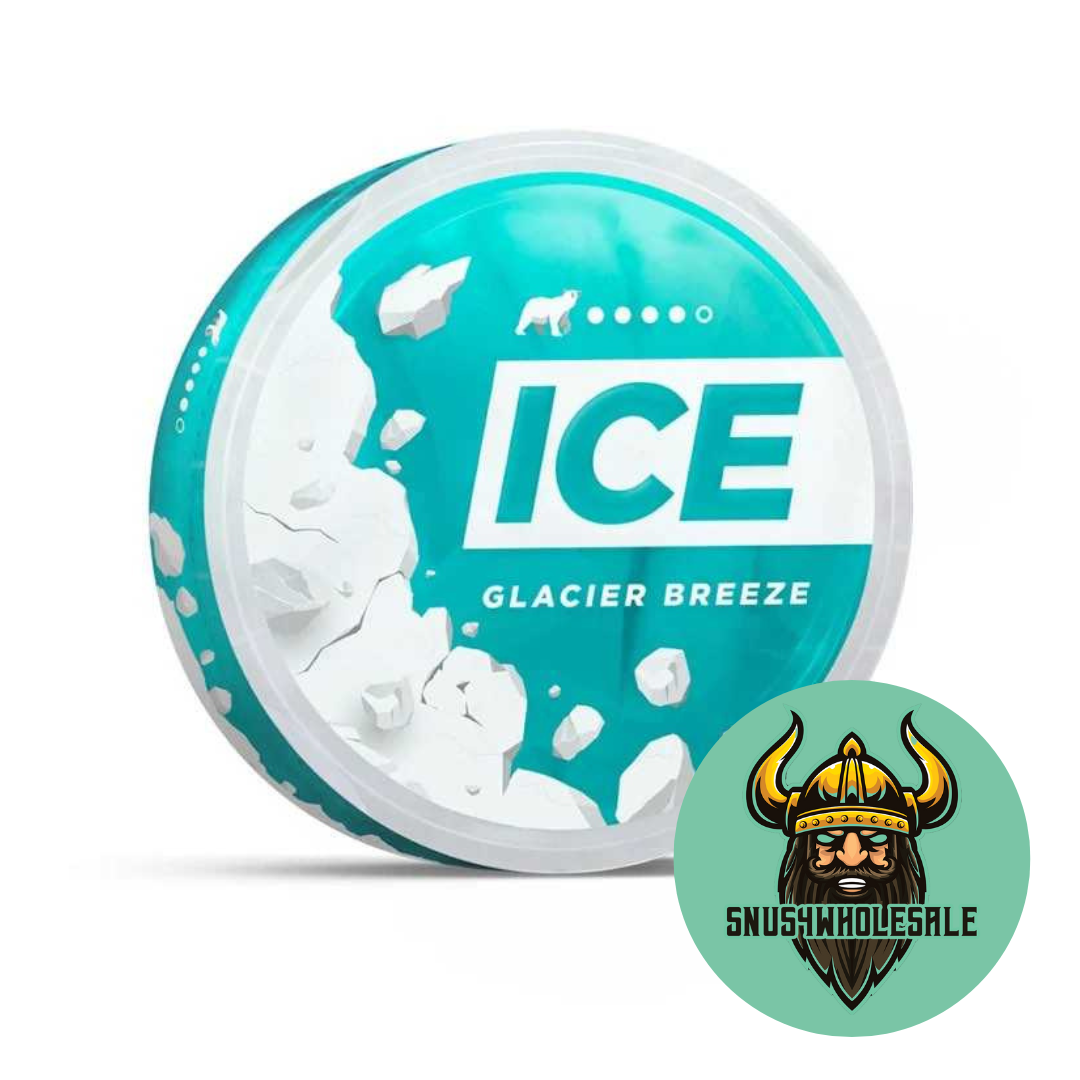 ICE GLACIER BREEZE STRONG SLIM ALL WHITE