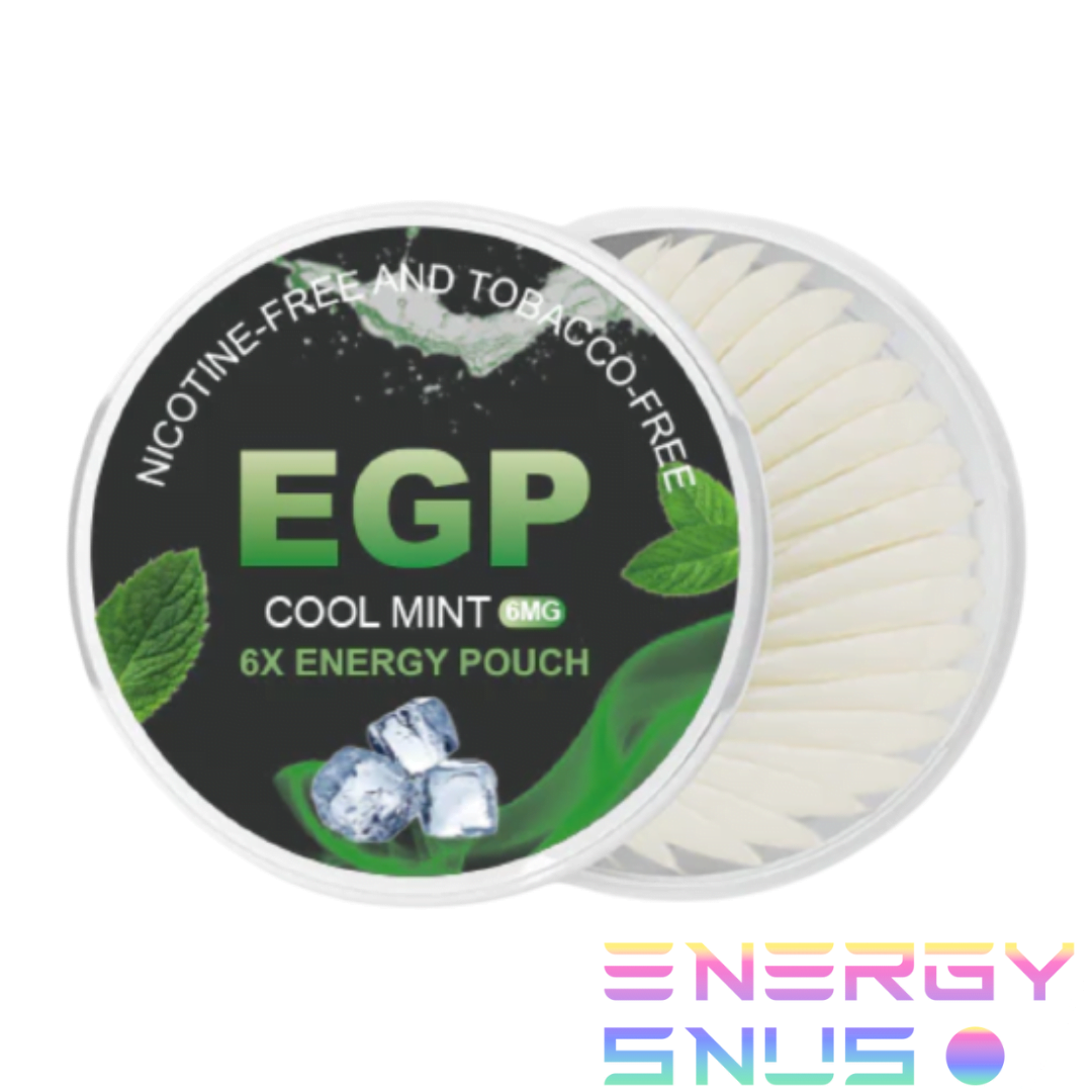 EGP 6x Cool Mint Energy Pouches