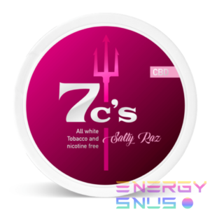 7 c´s Salty Raz CBD Snus Pouches