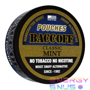 BACCOFF CLASSIC MINT POUCHES DIP CHEW