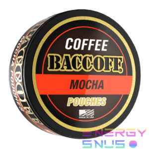 BACCOFF MOCHA COFFEE POUCHES DIP CHEW