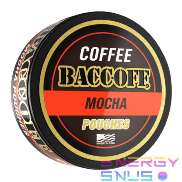 BACCOFF MOCHA COFFEE POUCHES DIP CHEW
