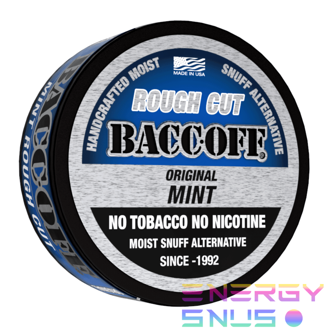 BACCOFF ORIGINAL MINT ROUGH CUT DIP CHEW