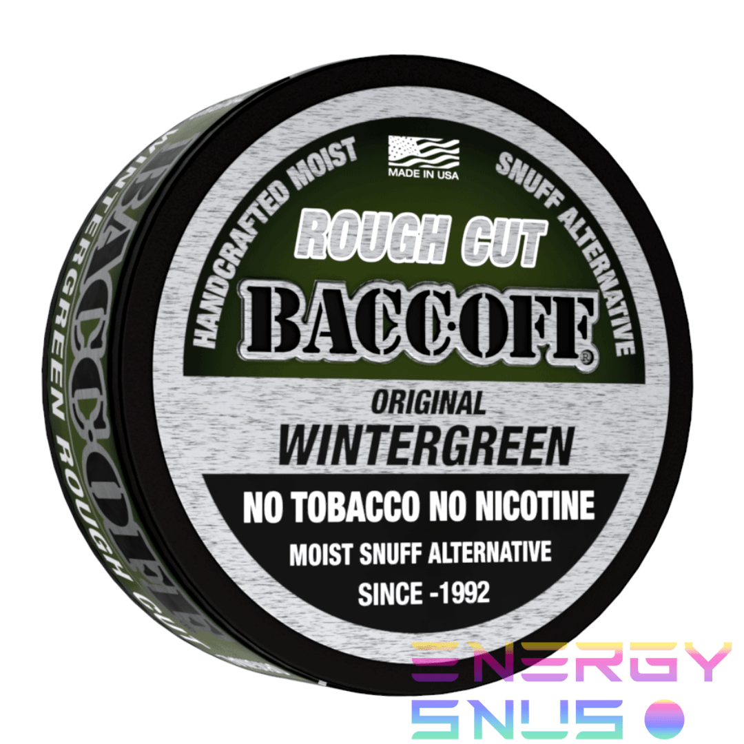 BACCOFF ORIGINAL WINTERGREEN ROUGH CUT DIP CHEW