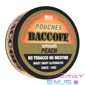 BACCOFF SMOOTH PEACH POUCHES DIP CHEW