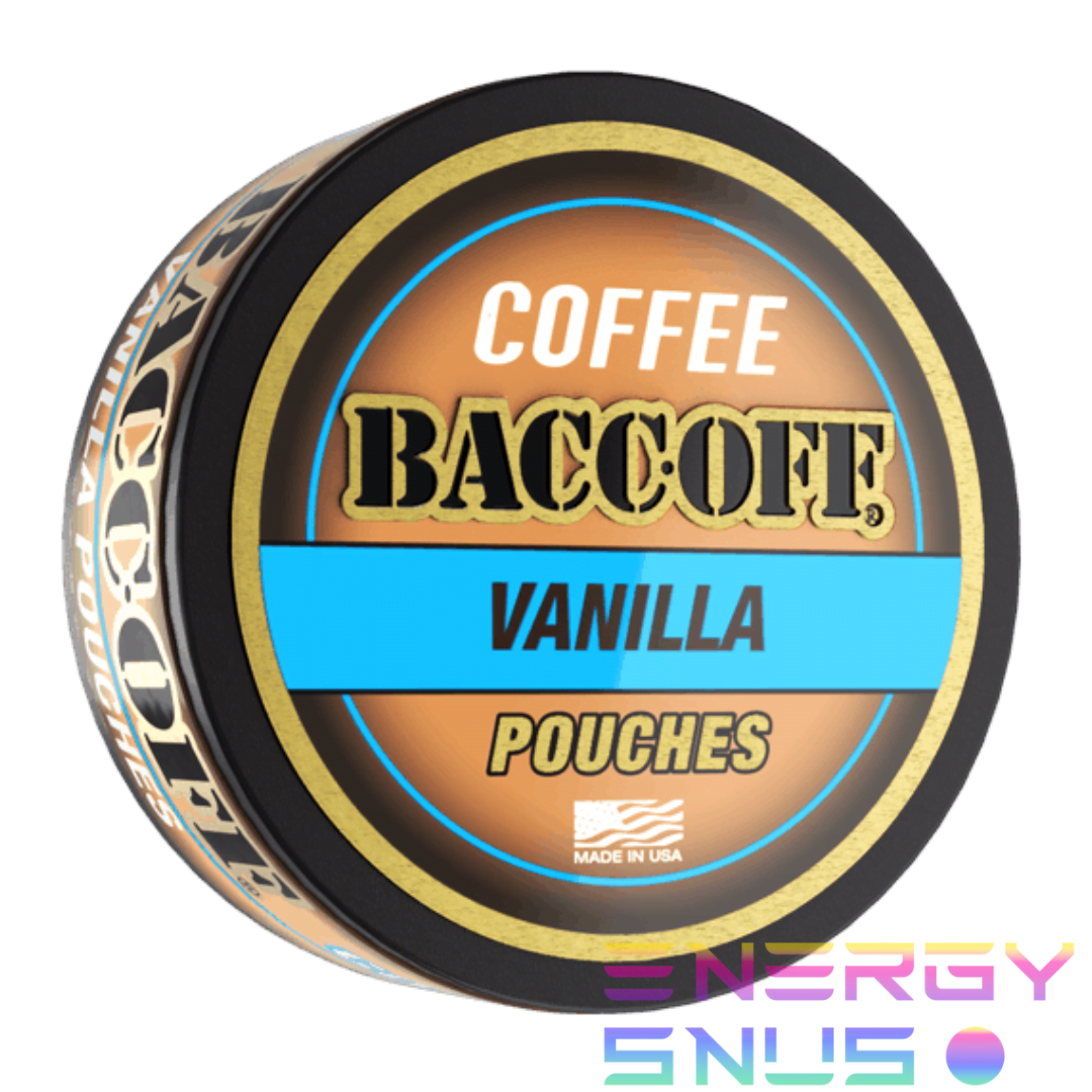 BACCOFF VANILLA COFFEE POUCHES DIP CHEW