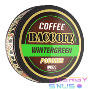BACCOFF WINTERGREEN COFFEE POUCHES DIP CHEW