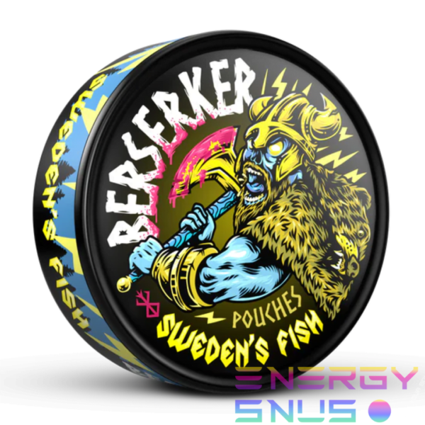 BERSERKER SWEDEN'S FISH 100mg Caffeine Pouches