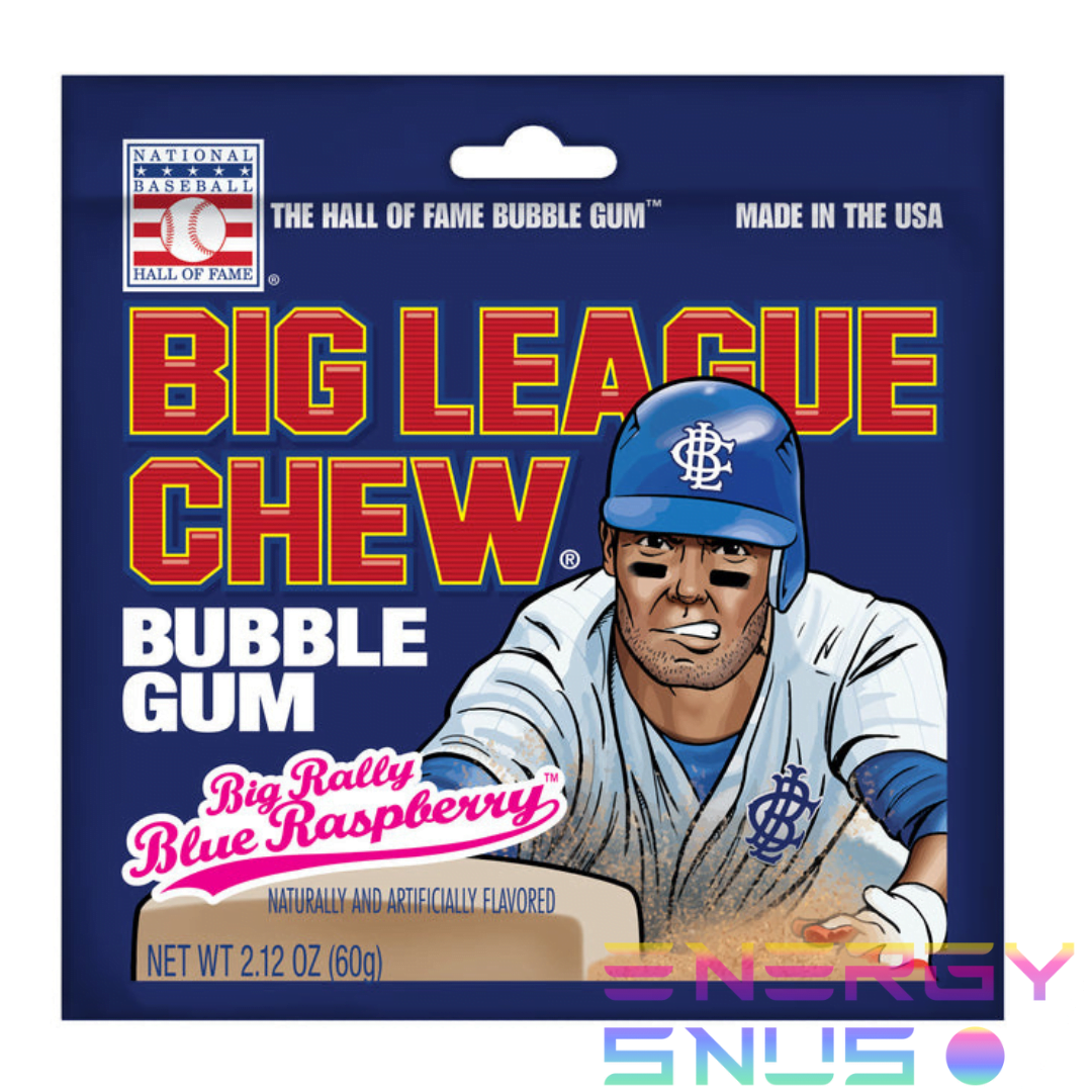 BIG LEAGUE CHEW BLUE RASPBERRY