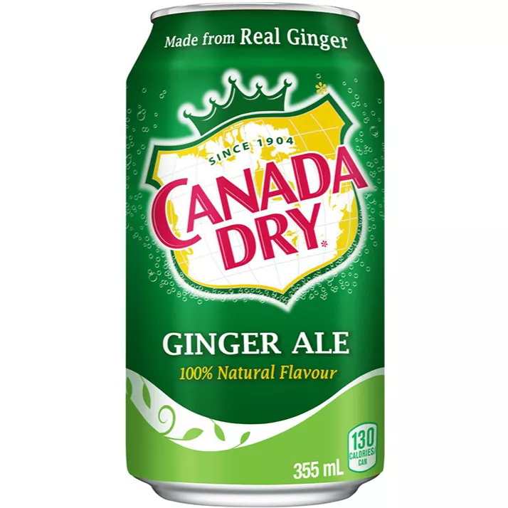 CANADA DRY GINGER ALE 355ml