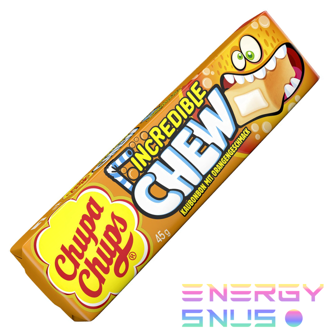 CHUPA CHUPS INCREDIBLE CHEW ORANGE