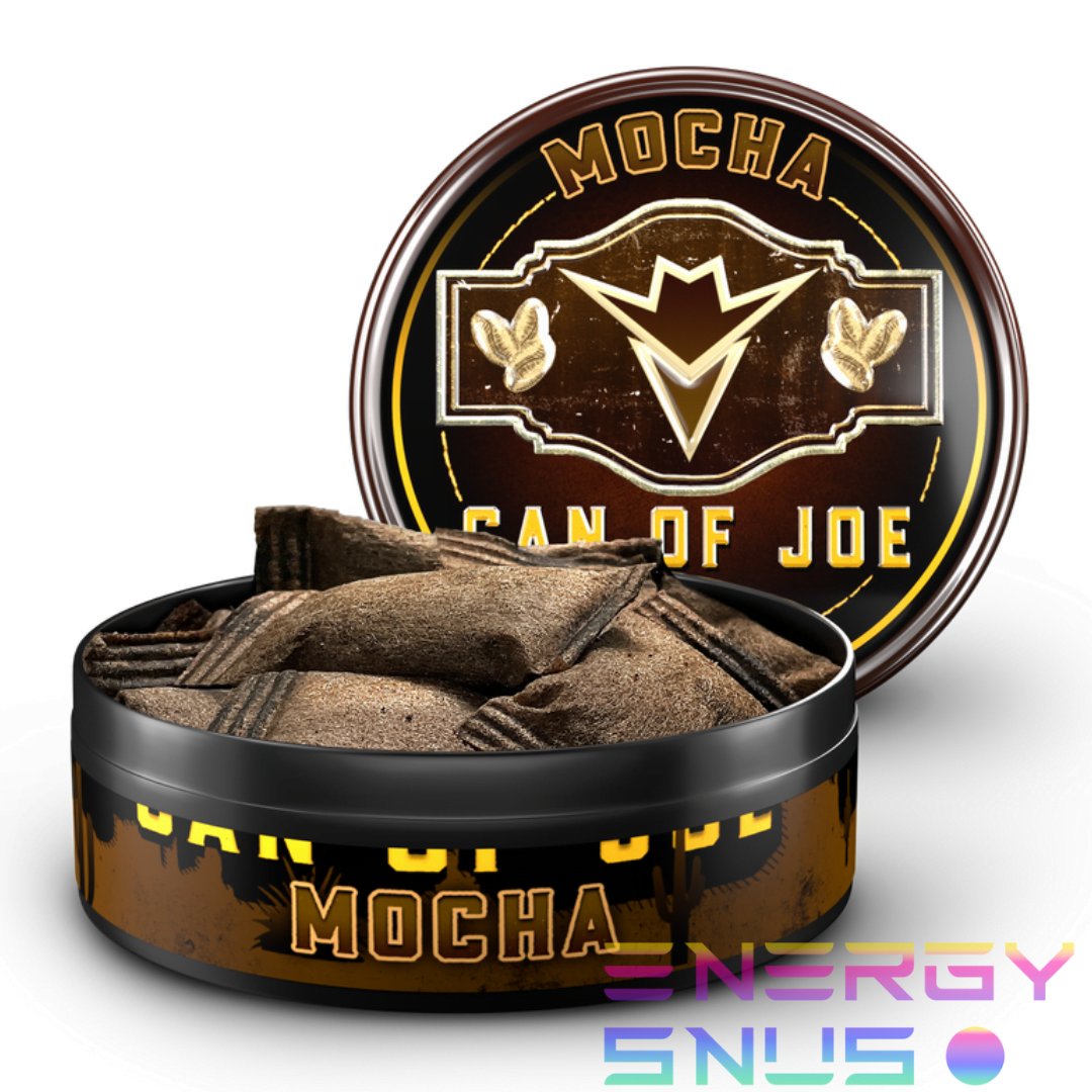 Can of Joe Mocha Pouches Dip Chew