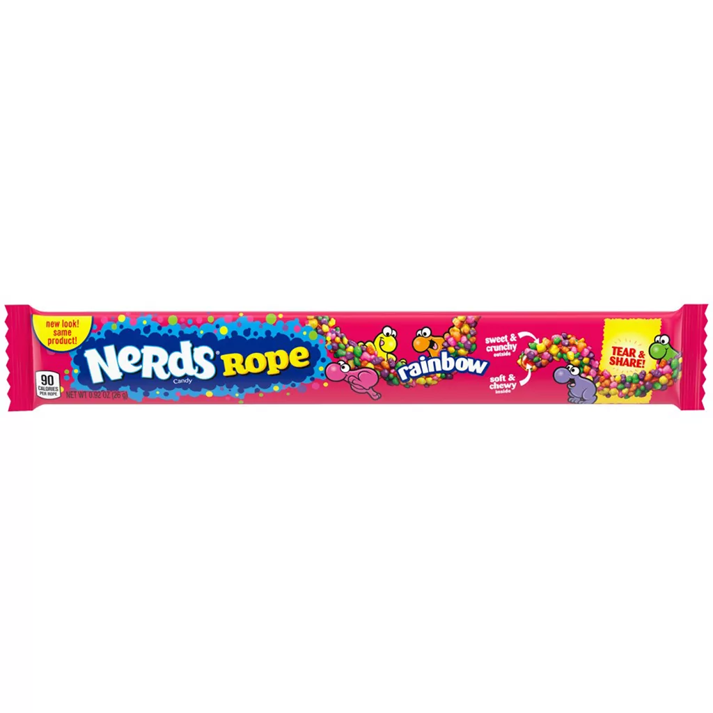 Candy NERDS ROPE (RAINBOW), 26g