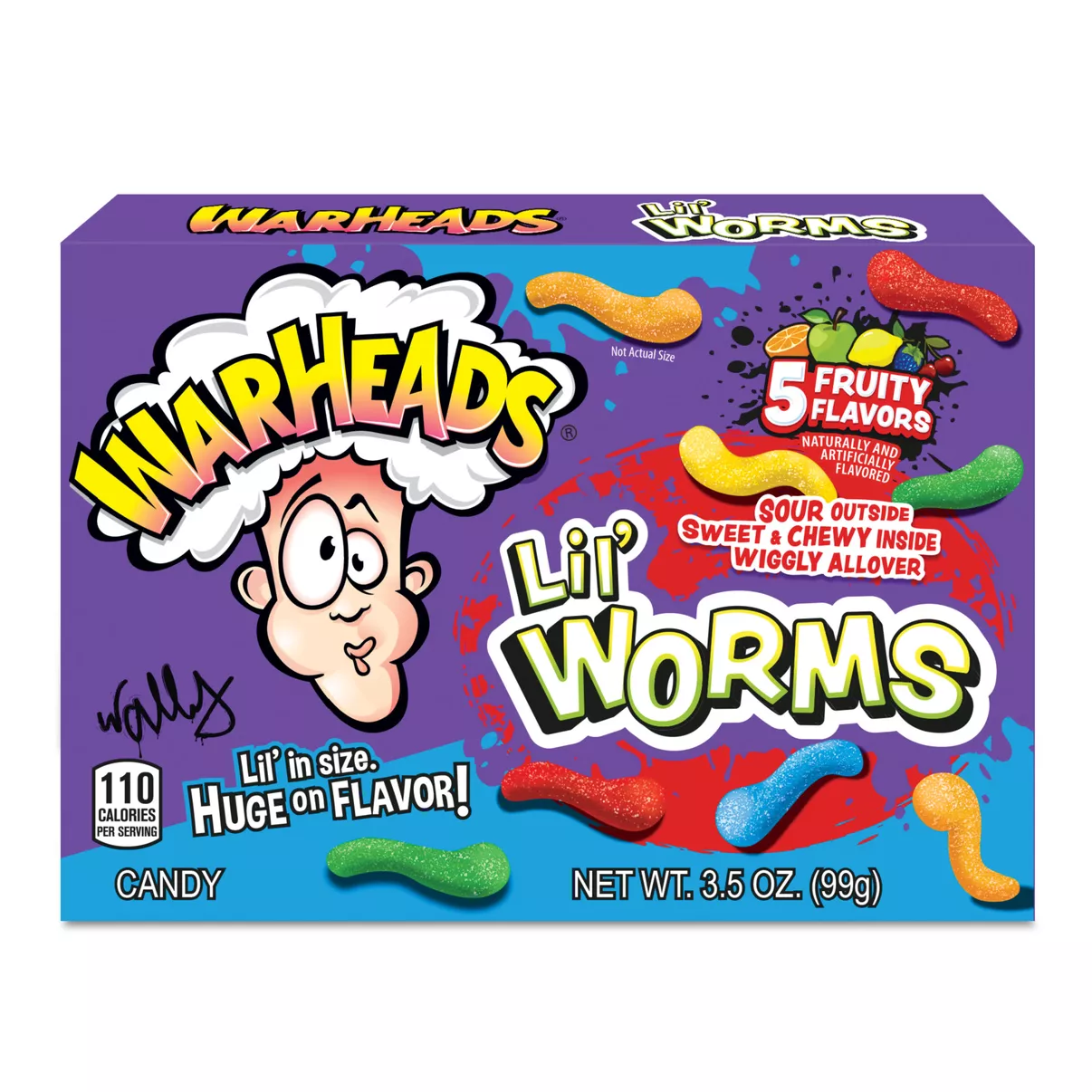 Candy WARHEADS (LIL WORMS), 99g