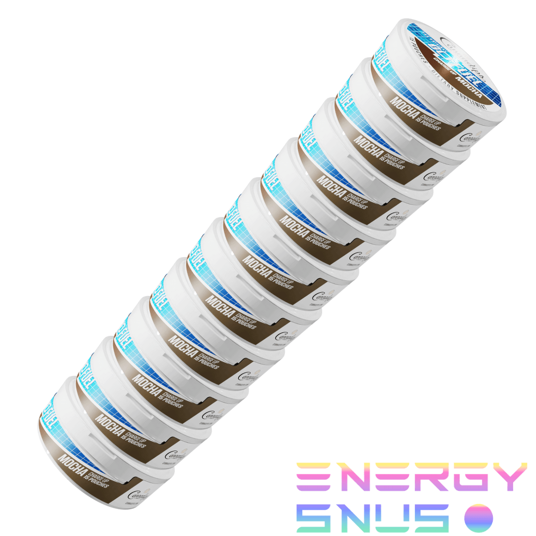 Cannadips GO FUEL CBG Mocha Pouches 10pack