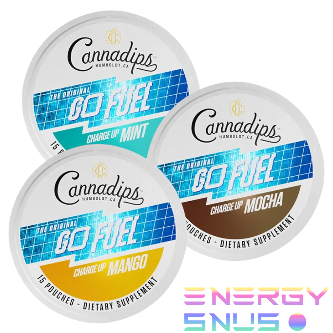 Cannadips GO FUEL CBG Triple Mixpack