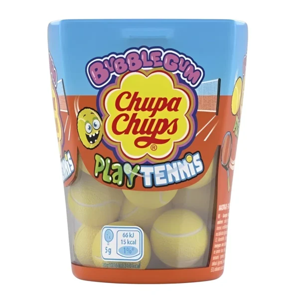 Chewing gum CHUPA CHUPS TENNIS BALL, 90g