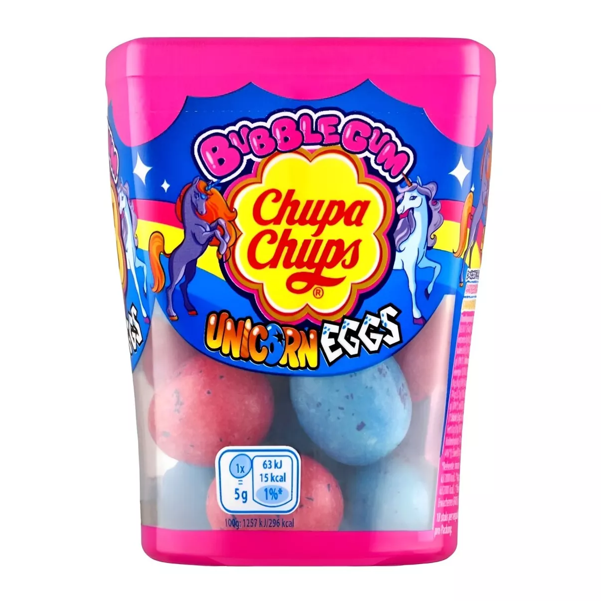 Chewing gum CHUPA CHUPS UNICORN EGGS, 90g