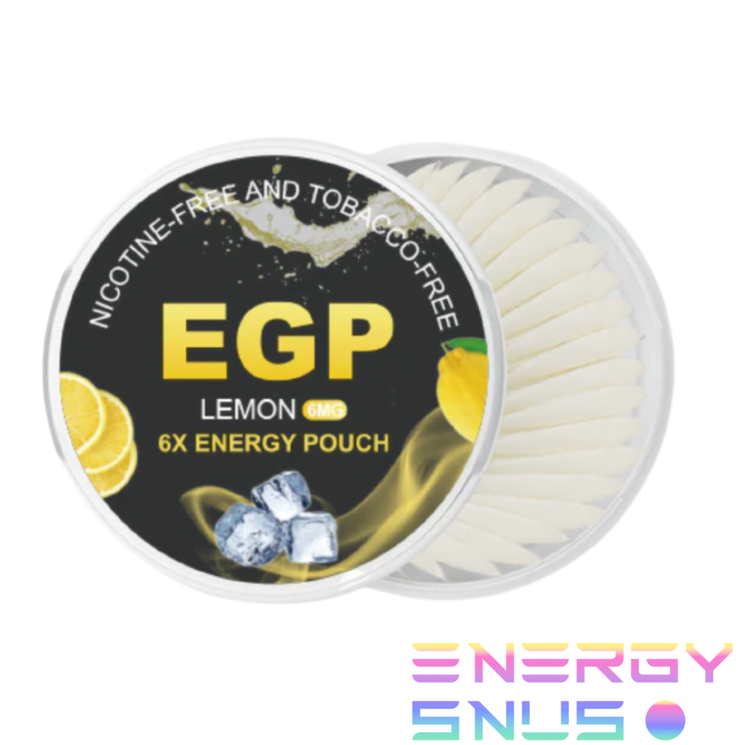 EGP 6X Lemon Energy Pouches