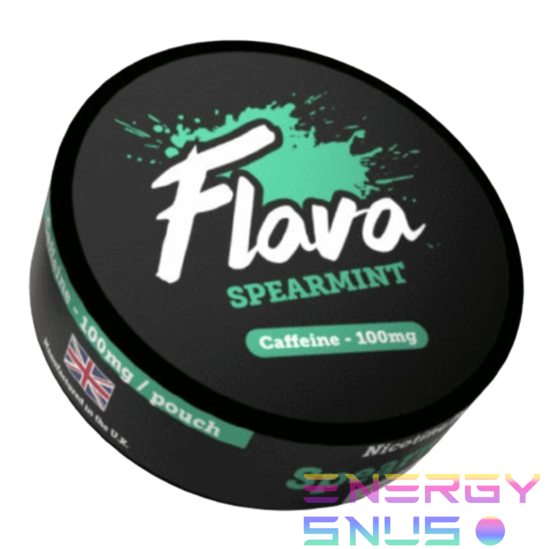 Flava Spearmint Caffeine Pouches 100mg
