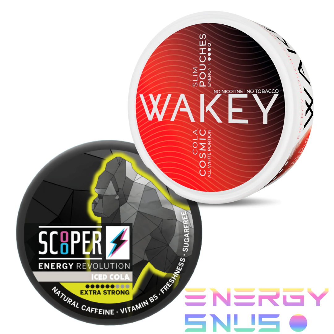 Fresh Double Cola Scooper Extra Strong & Wakey Cosmic Pouches Duo Mixpack