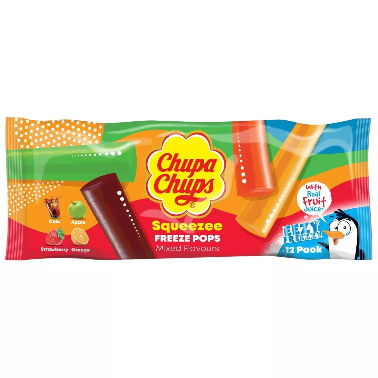 Frozen juice ice creams CHUPA CHUPS, 540ml