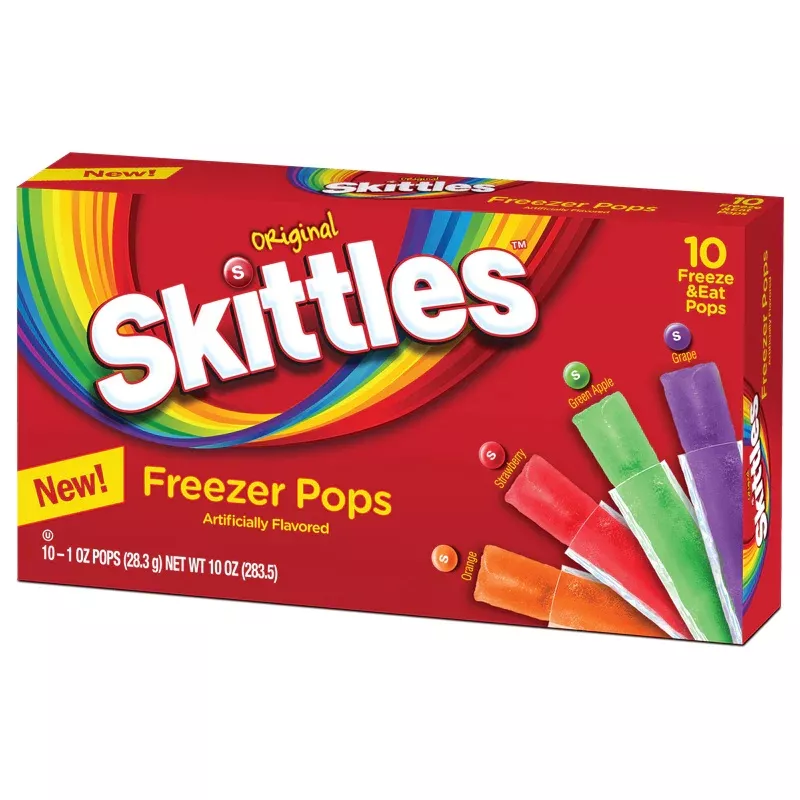 Frozen juice ice creams SKITTLES, 283.5g