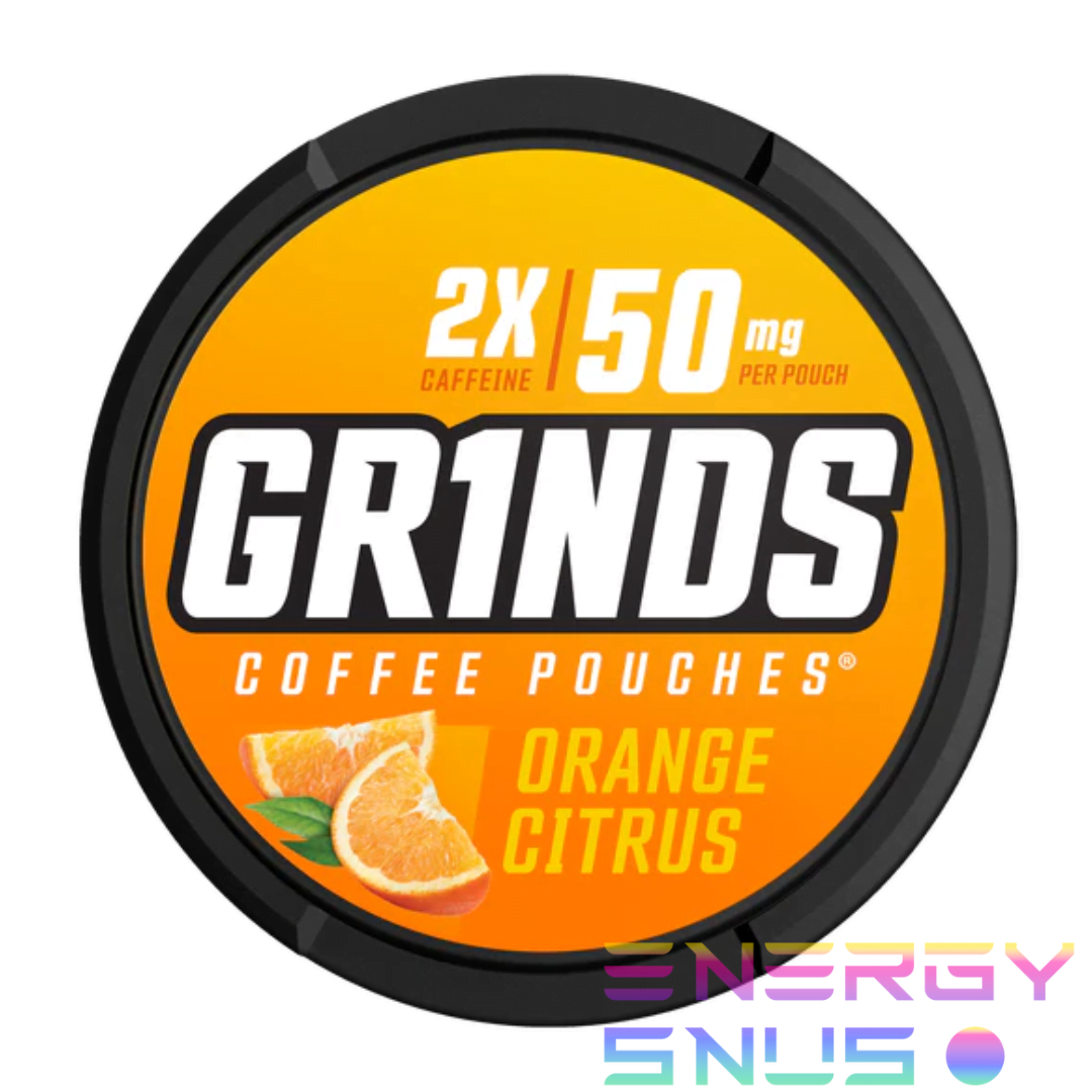 GRINDS ORANGE CITRUS Coffee Pouches