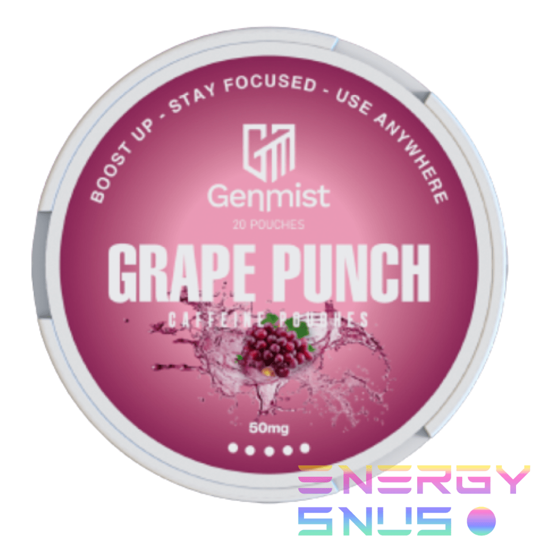 Genmist Grape Punch CAFFEINE POUCH 50mg