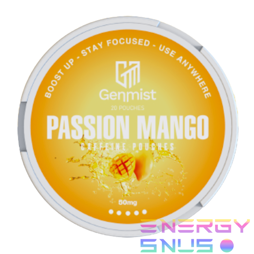 Genmist Passion Mango CAFFEINE POUCH 50mg