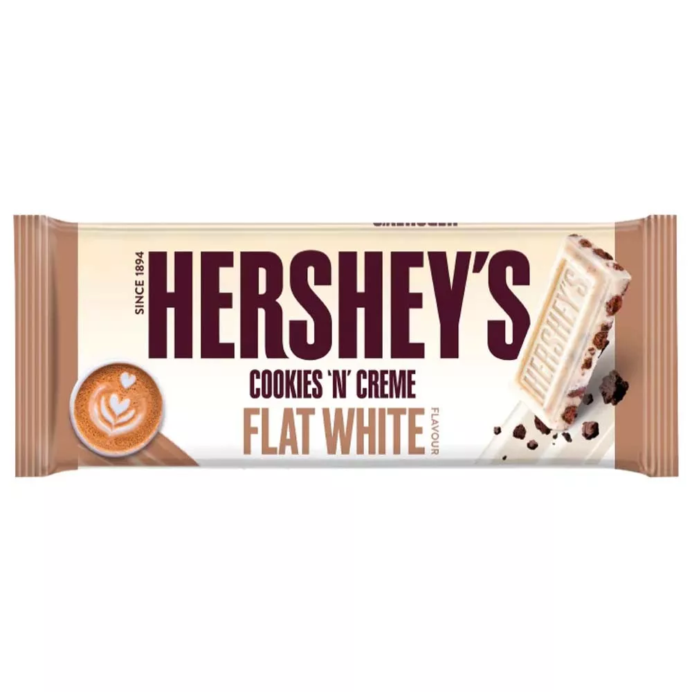 HERSHEY'S COOKIES N CREME FLAT WHITE, 90g