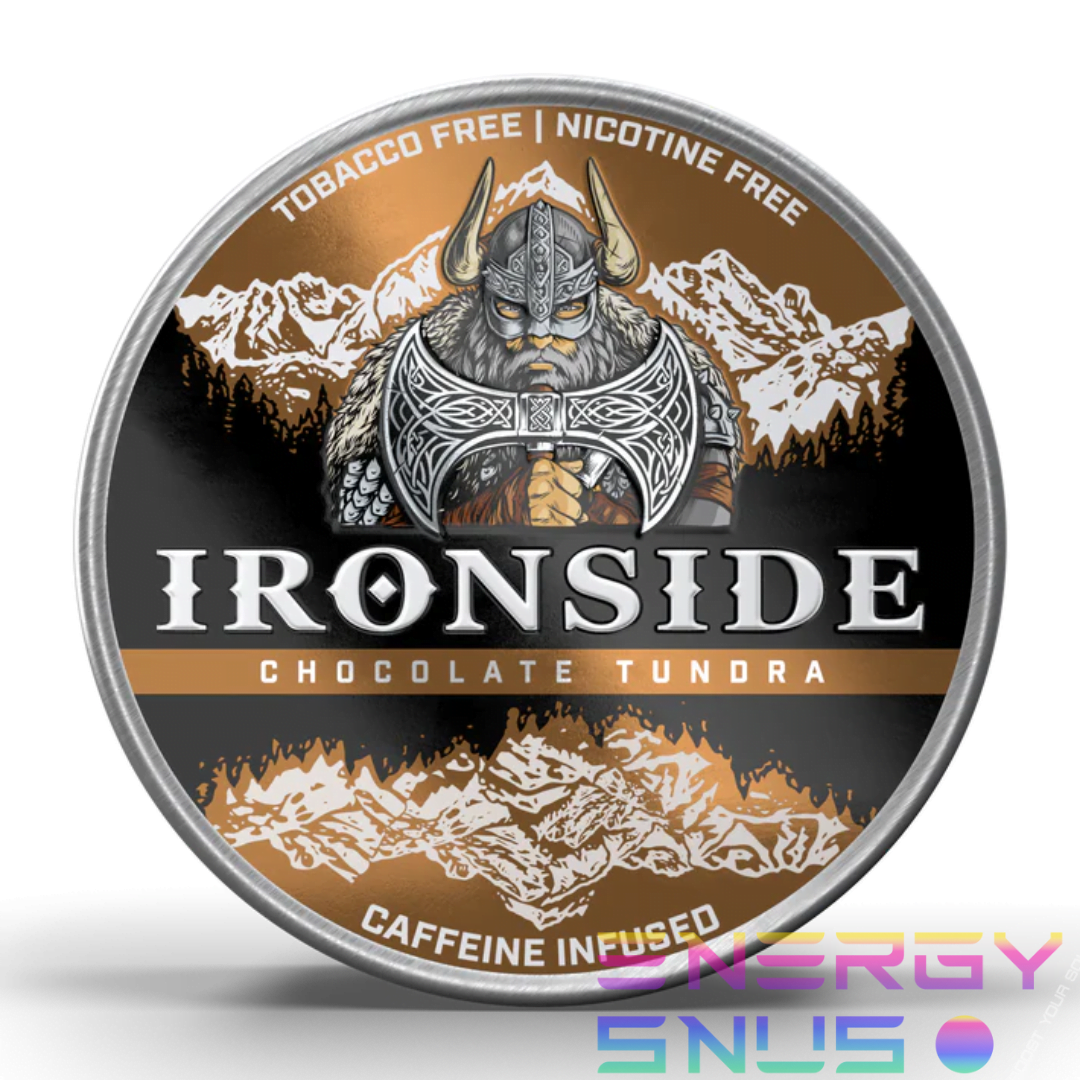 IRONSIDE CHOCOLATE TUNDRA 100mg Caffeine Pouches