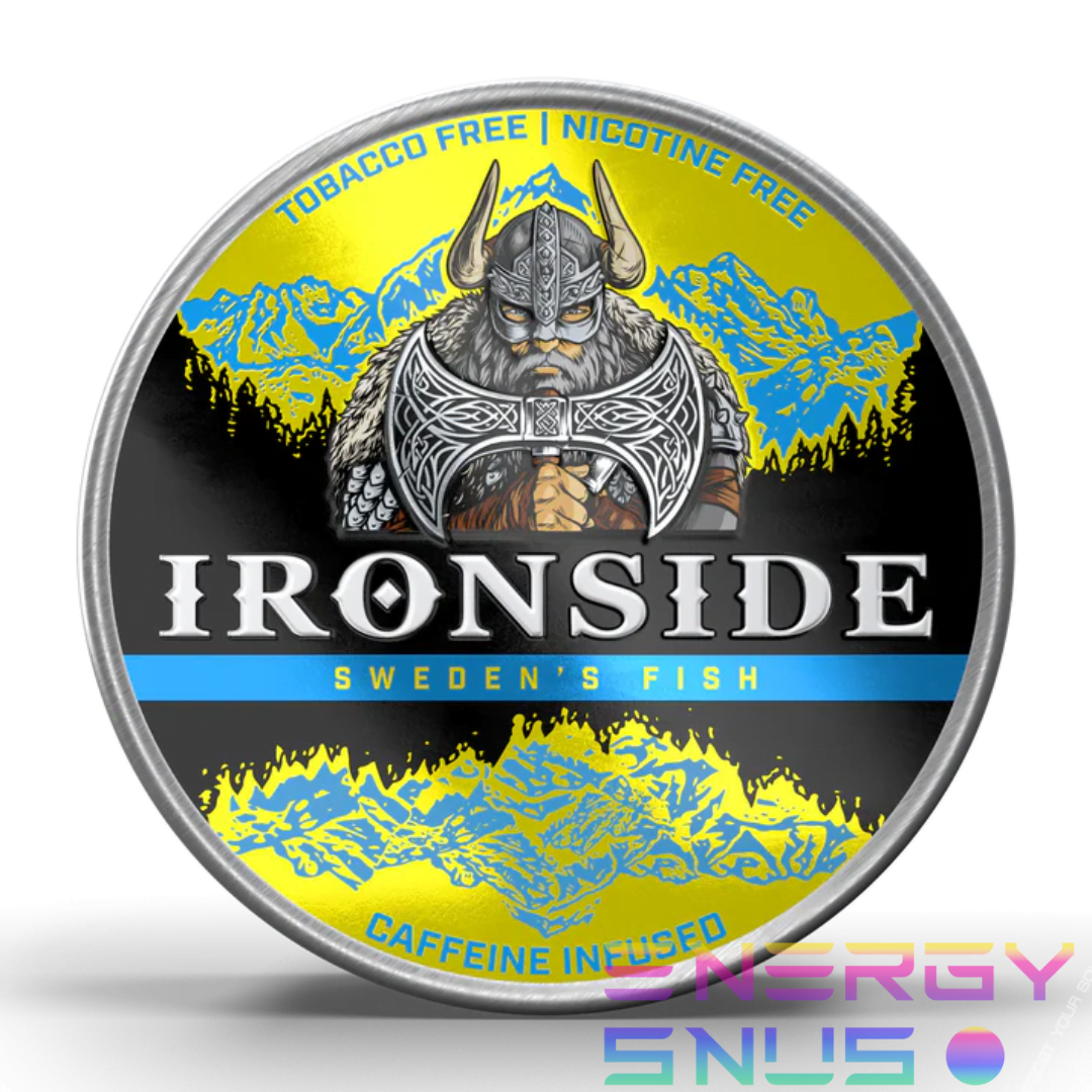 IRONSIDE SWEDEN'S FISH 100mg Caffeine Pouches