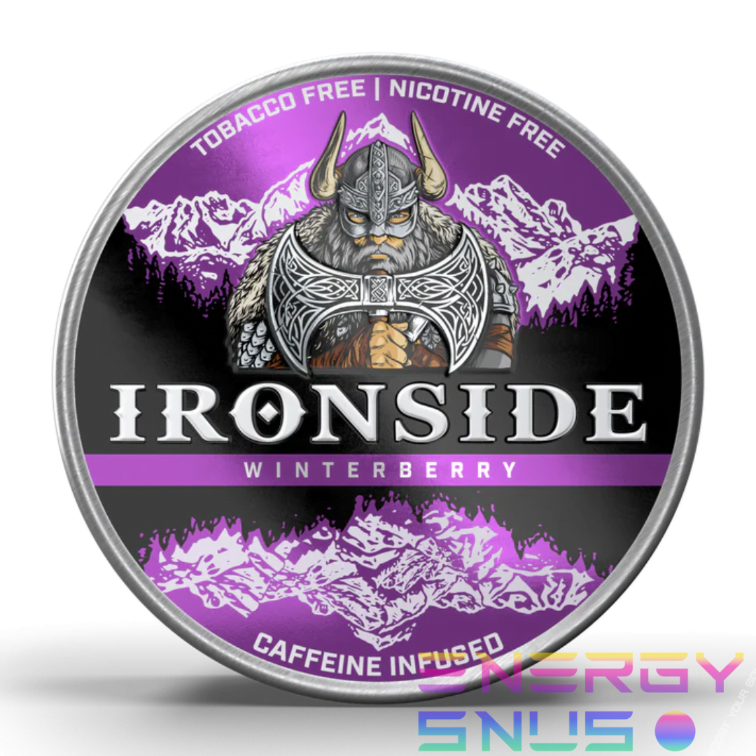 IRONSIDE WINTERBERRY 100mg Caffeine Pouches