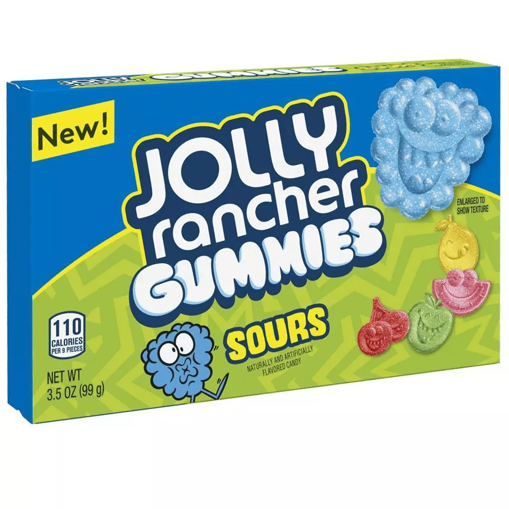 JOLLY RANCHER SOUR GUMMIES 99g