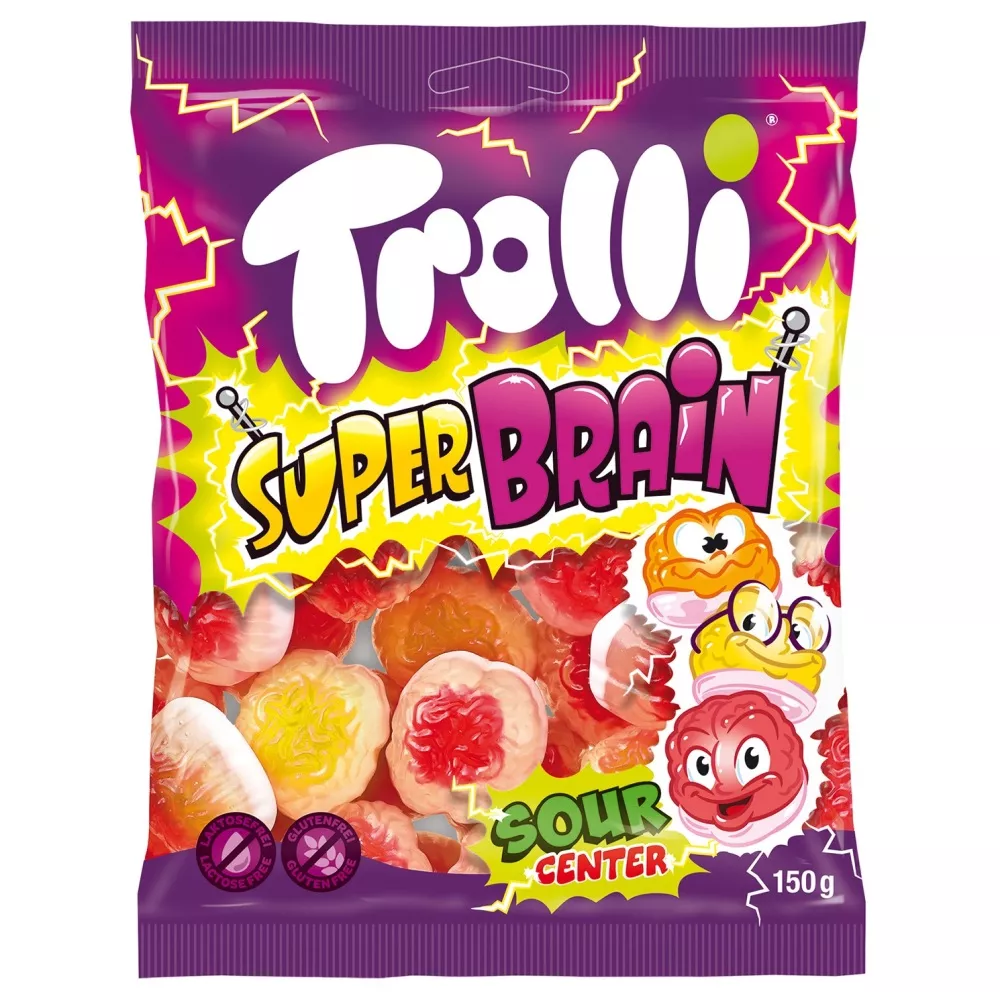 Jelly candy TROLLI SUPER BRAIN, 150g